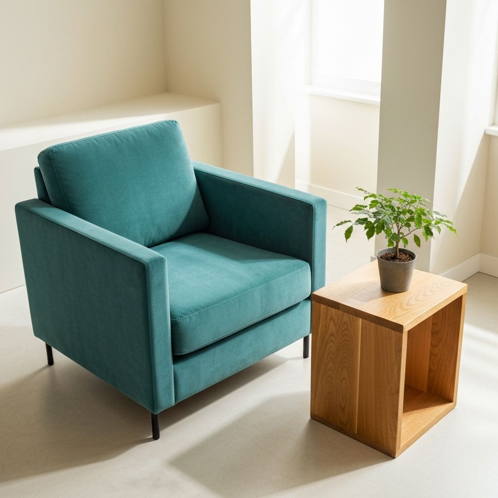 Modern furniture setup